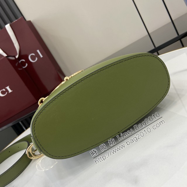 Gucci專櫃古馳2025春夏系列最新款檔案桶包手提單肩斜挎女包 jh2608型號：833665